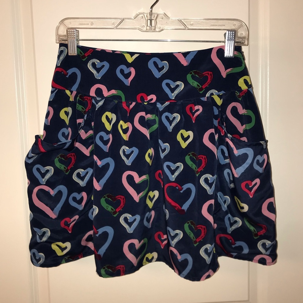 💛Flirty Urban Outfitters Heart Skirt